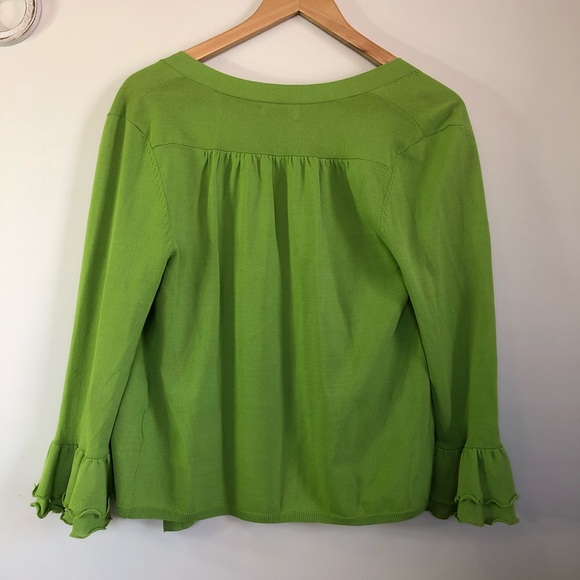 SNAZZIE / Green / lightweight / summer cardigan! - Picture 7 of 8
